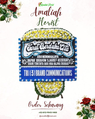 Papan Bunga Duka di Kamasan