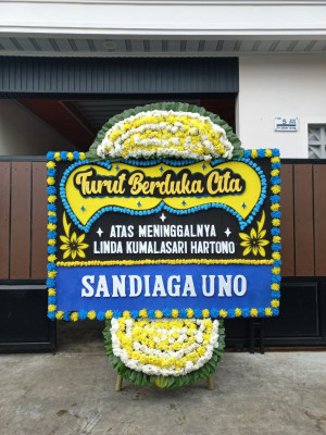 Papan Bunga Duka di Kamasan